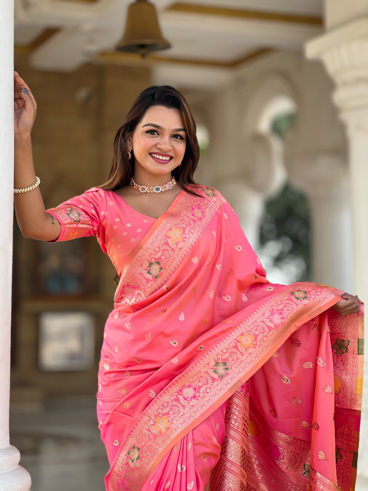 BANARASI - Rose gold